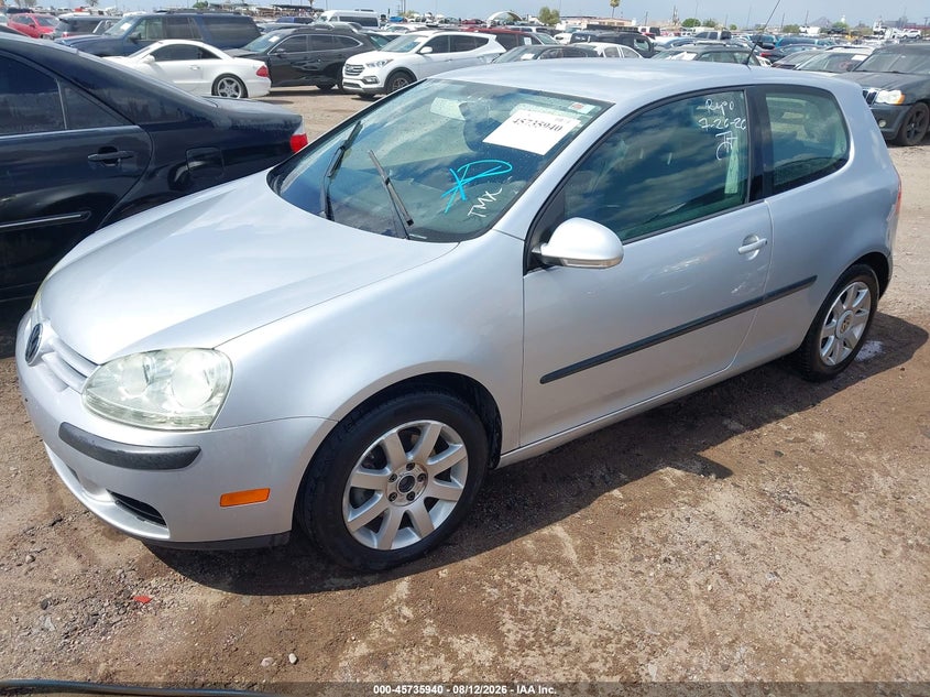 2009 Volkswagen Rabbit S, Normal Wear & Tear, IAAI, VIN WVWBA71K79W049625 — photo 2
