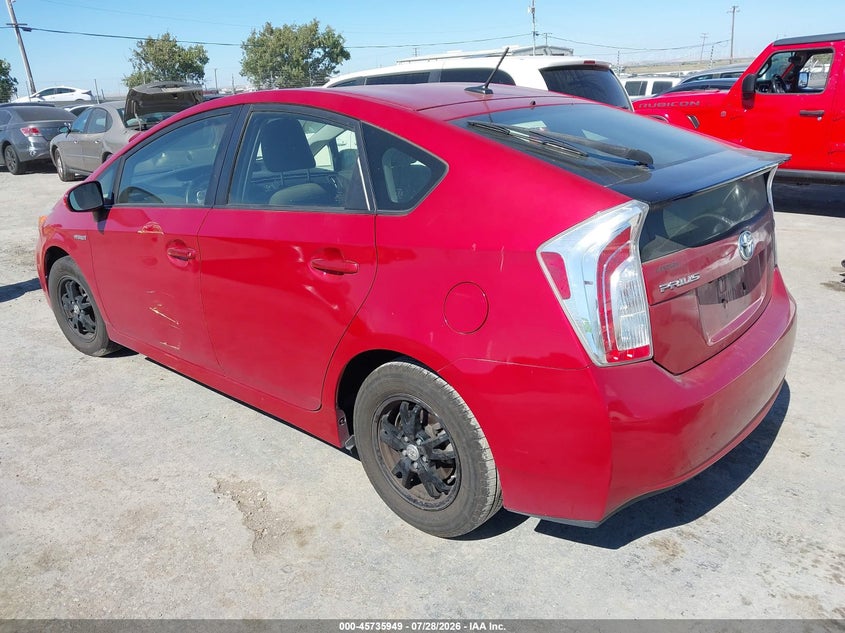 Vin: jtdkn3du7f0430352, lot: 46234653, toyota prius three 20153