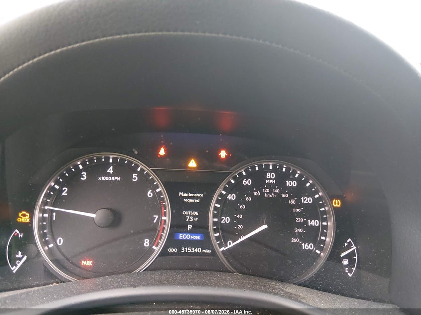 2014 LEXUS GS 350 auction photo 7