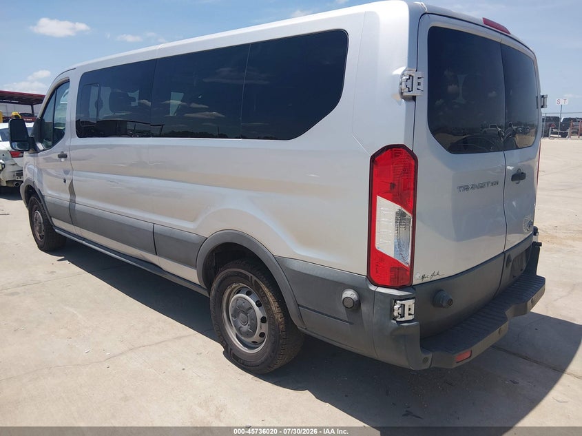 Vin: 1fbzx2zm6gkb12678, lot: 46234724, ford transit-350 xl 20163
