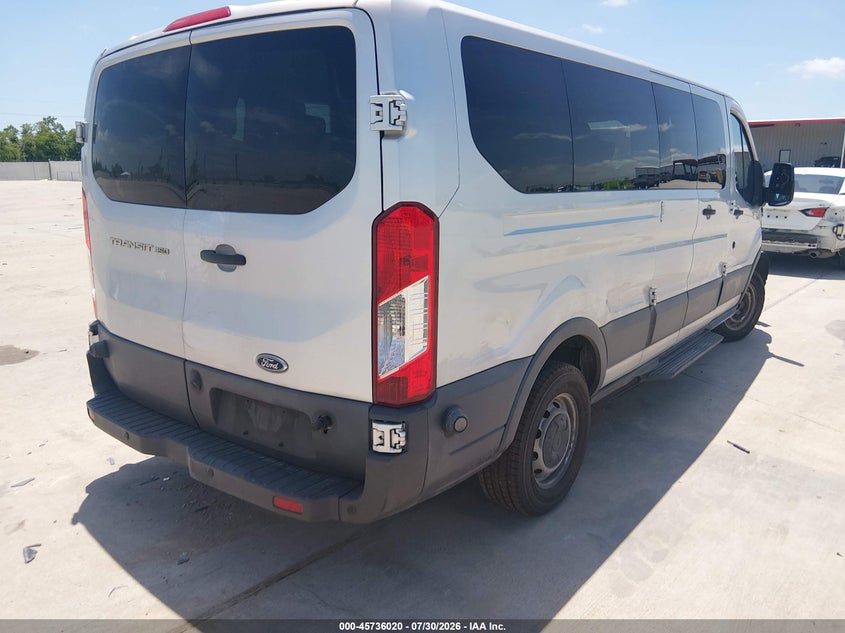 Vin: 1fbzx2zm6gkb12678, lot: 46234724, ford transit-350 xl 20164