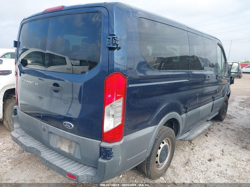 Vin: 1fmzk1zm2fkb06147, lot: 46234725, ford transit-150 xl 20154