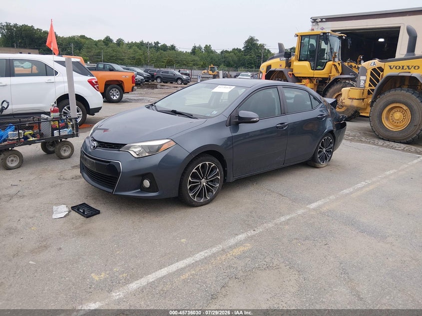 Vin: 2t1burhe1ec187067, lot: 46234734, toyota corolla s plus 20142