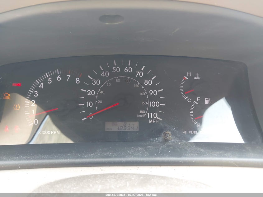 2008 TOYOTA COROLLA auction photo 7
