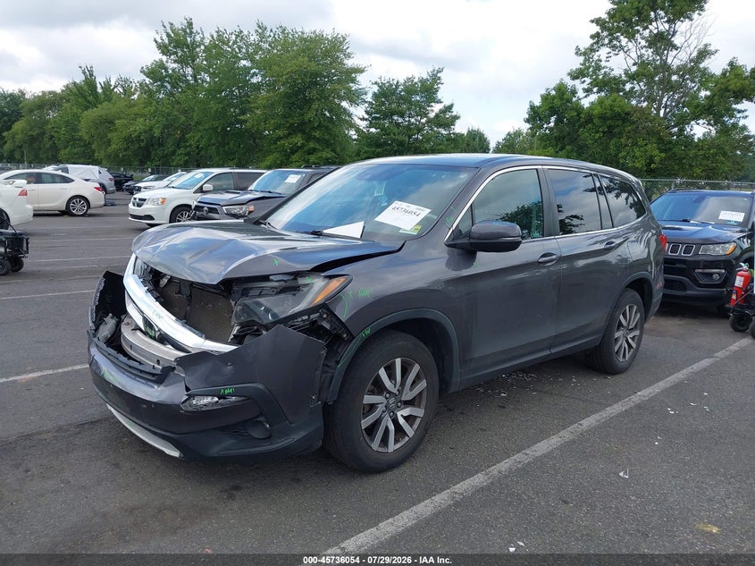 Vin: 5fnyf6h53mb051794, lot: 46234758, honda pilot awd ex-l 20212