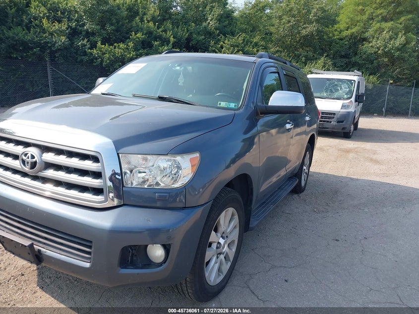 Vin: 5tdjy5g13as027877, lot: 46234765, toyota sequoia limited 5.7l v8 20102