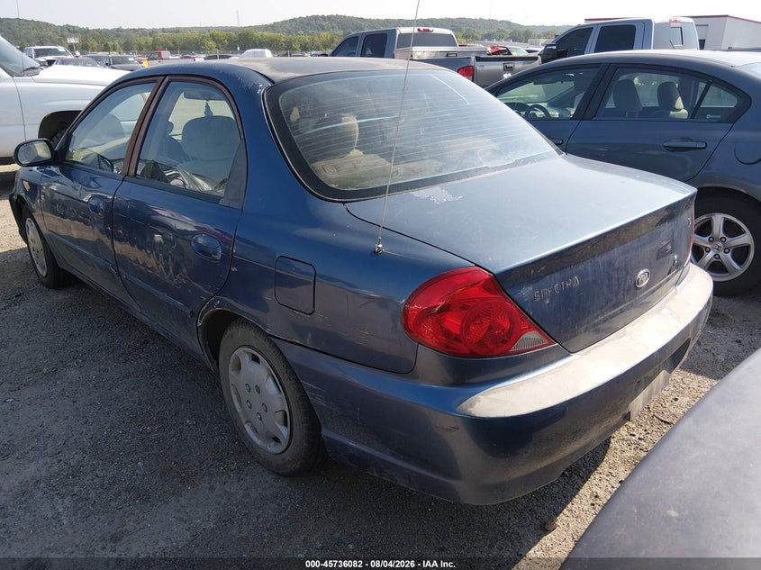 2003 KIA SPECTRA auction photo 3