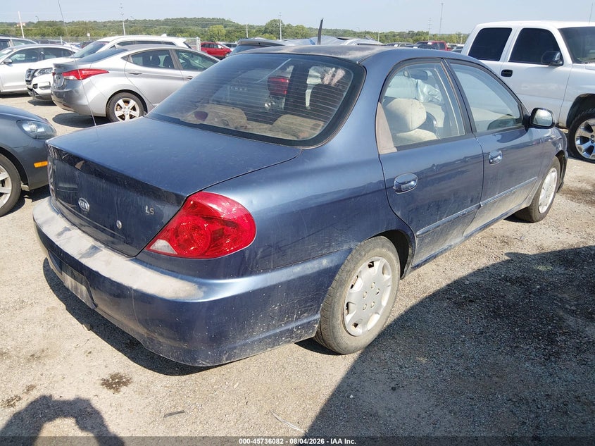 2003 KIA SPECTRA auction photo 4