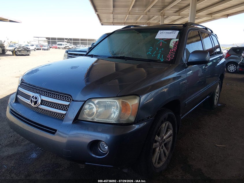 2006 Toyota Highlander, Normal Wear & Tear, IAAI, VIN JTEDW21A460016175 — photo 2