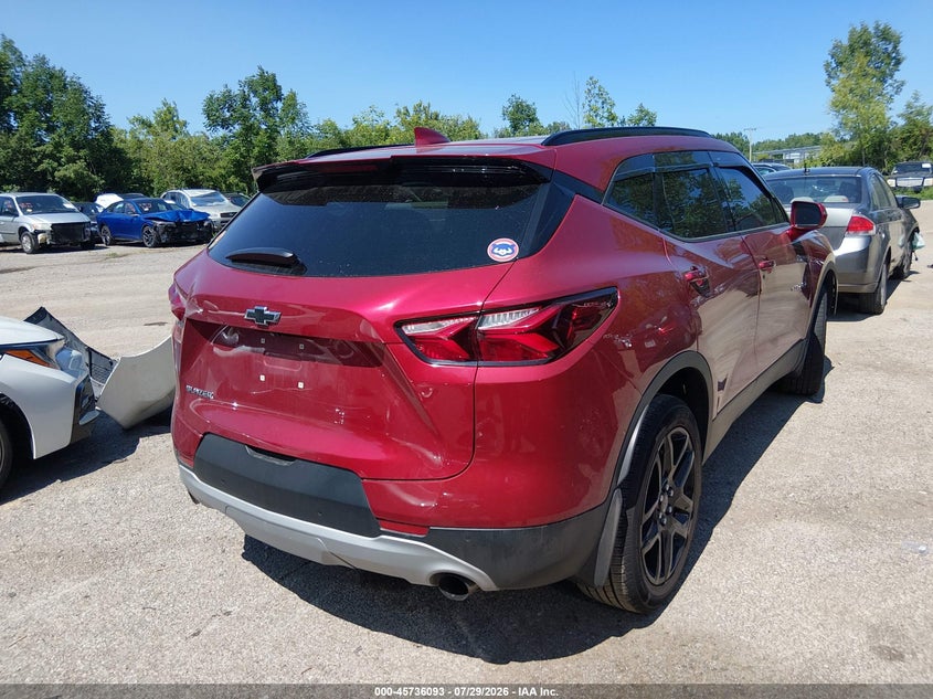 Vin: 3gnkbbra5ls545433, lot: 46234797, chevrolet blazer fwd 1lt 20204