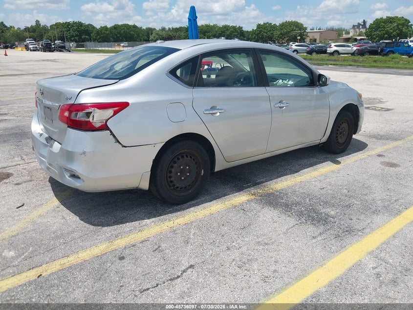 Vin: 3n1ab7ap4gl638304, lot: 46234801, nissan sentra fe+ s/s/sl/sr/sv 20164