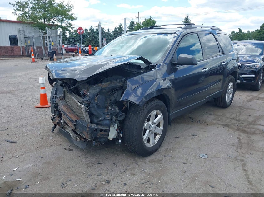 Vin: 1gkkvpkd6fj137387, lot: 46234807, gmc acadia sle-2 20152