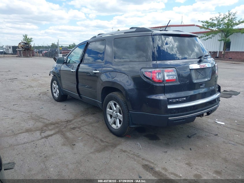 Vin: 1gkkvpkd6fj137387, lot: 46234807, gmc acadia sle-2 20153