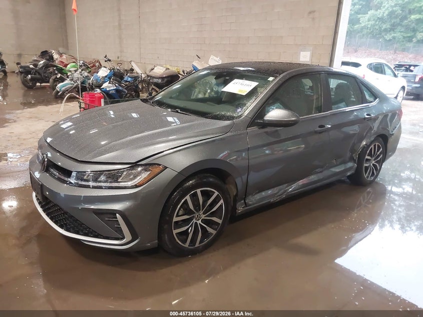 Vin: 3vw7x7bu0sm011452, lot: 46234809, volkswagen jetta 1.5t se 20252