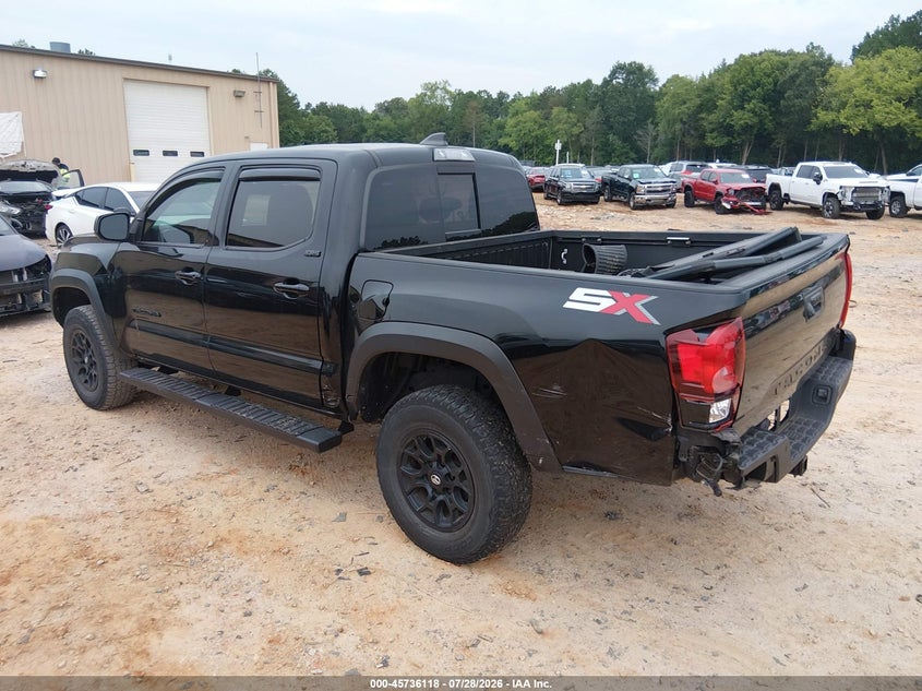 Vin: 3tmaz5cn8pm196419, lot: 46234822, toyota tacoma sr5 v6 20233