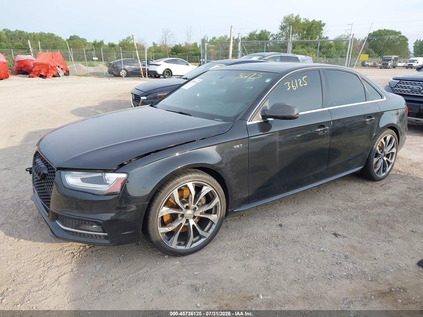 Vin: waubgafl2da055252, lot: 46234829, audi s4 3.0t premium plus 20132
