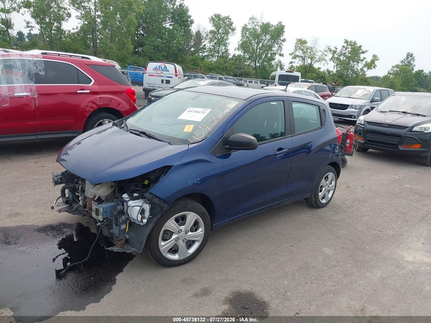 Vin: kl8cb6sa3nc021228, lot: 46234836, chevrolet spark fwd ls automatic 20222