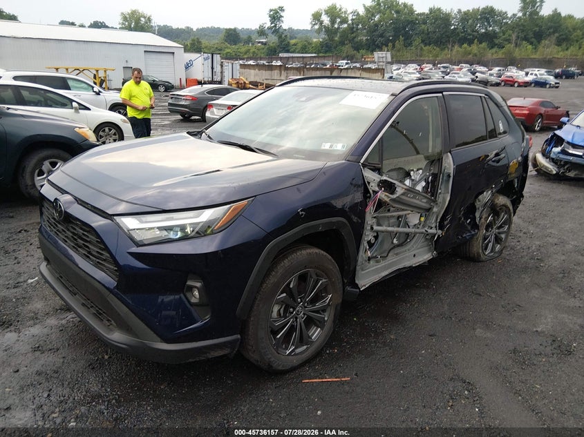 Vin: jtmb6rfv2sj090019, lot: 46234861, toyota rav4 hybrid xle premium 20252