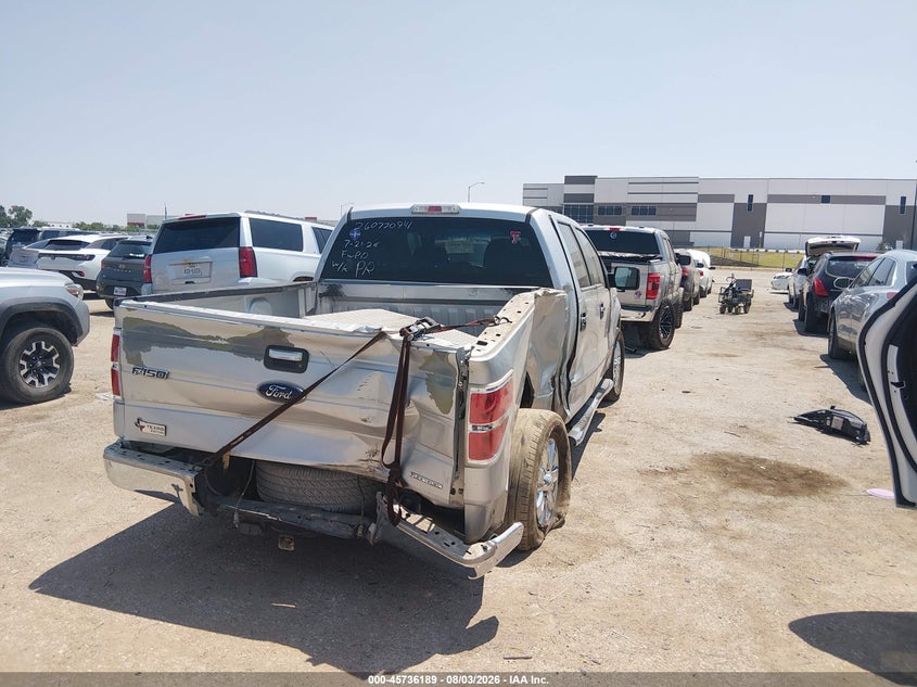 Vin: 1ftfw1cf7ekg46338, lot: 46234893, ford f-150 xlt 20144