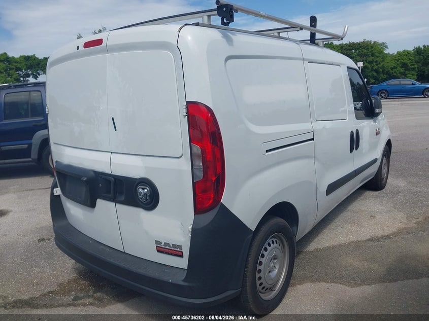 Vin: zfbhrfab9m6v39864, lot: 46234906, ram promaster city tradesman 20214