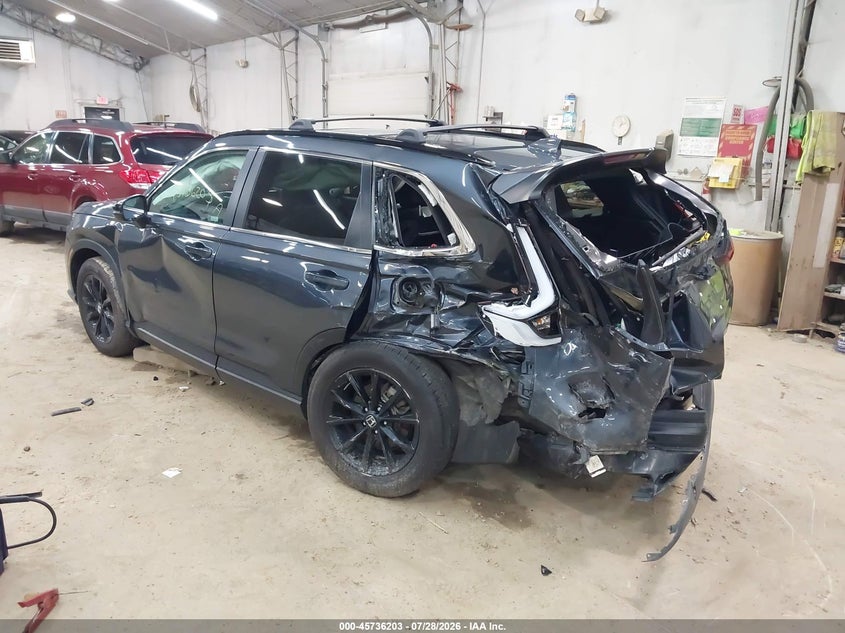 Vin: 5j6rs6h81rl029317, lot: 46234907, honda cr-v hybrid sport-l 20243