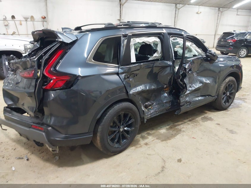 Vin: 5j6rs6h81rl029317, lot: 46234907, honda cr-v hybrid sport-l 20244