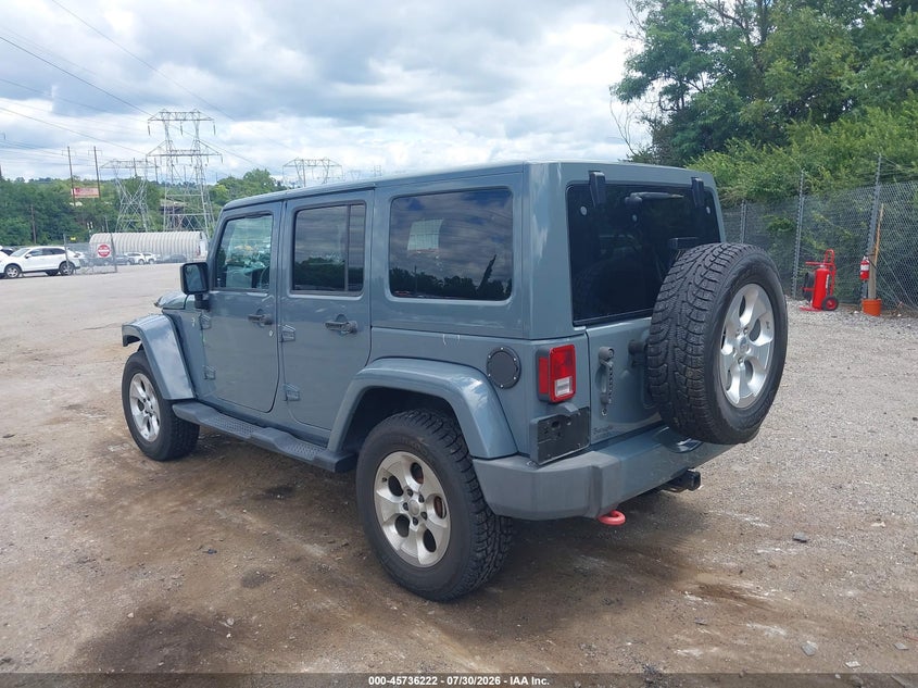Vin: 1c4hjweg7el270468, lot: 46234926, jeep wrangler unlimited sahara 20143