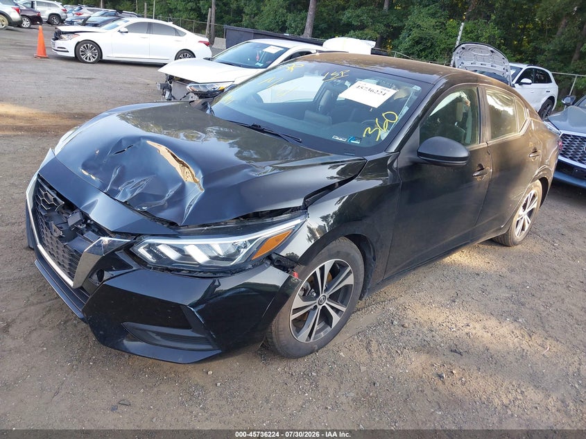 2021 NISSAN SENTRA auction photo 2