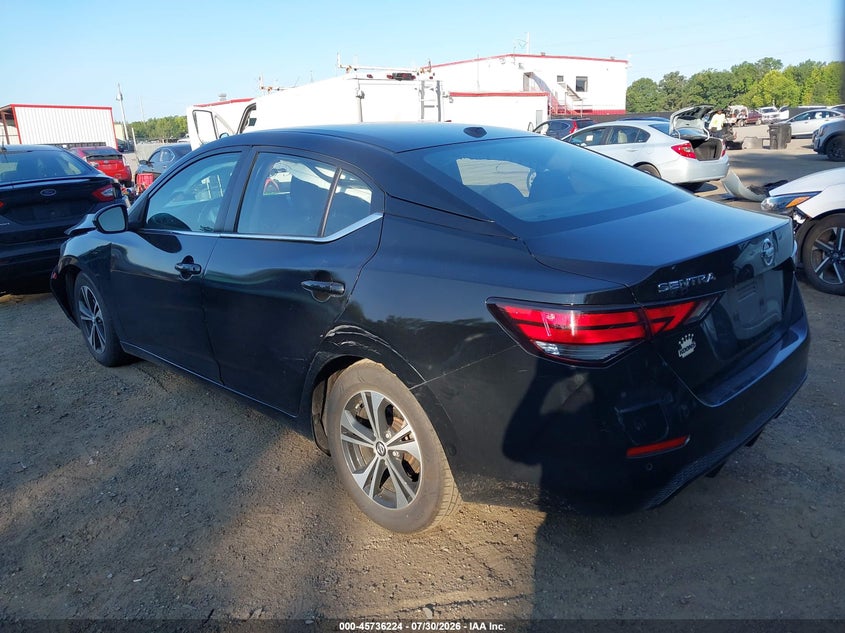 2021 NISSAN SENTRA auction photo 3