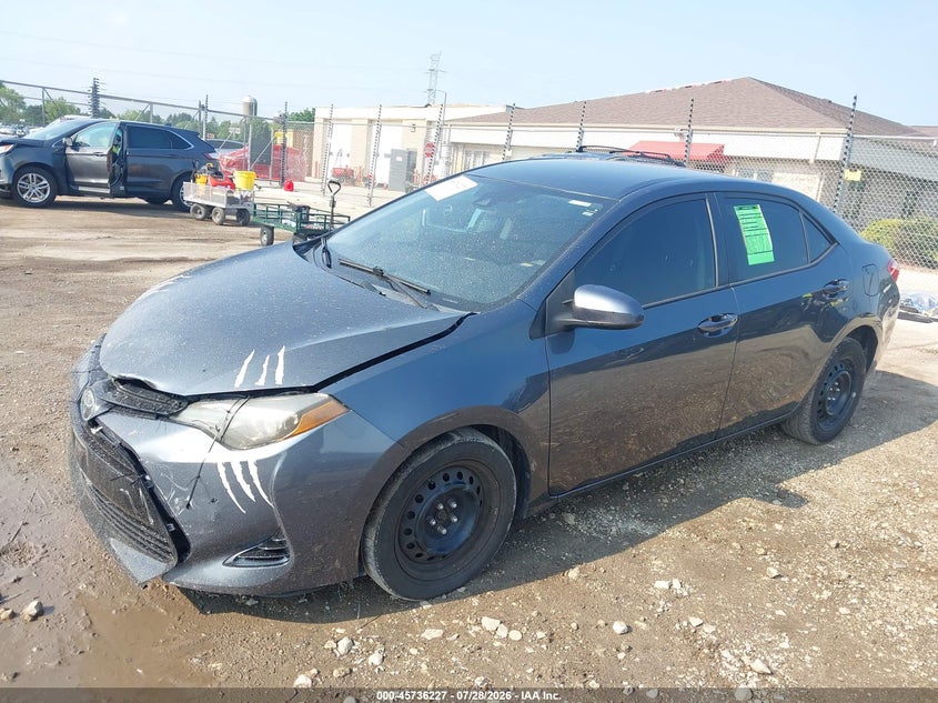 Vin: 2t1burhe3kc137508, lot: 46234932, toyota corolla le 20192