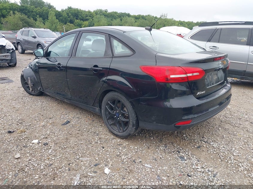Vin: 1fadp3fexgl314013, lot: 46234937, ford focus se 20163