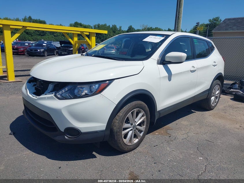 Vin: jn1bj1cr7kw321722, lot: 46234938, nissan rogue sport s 20192