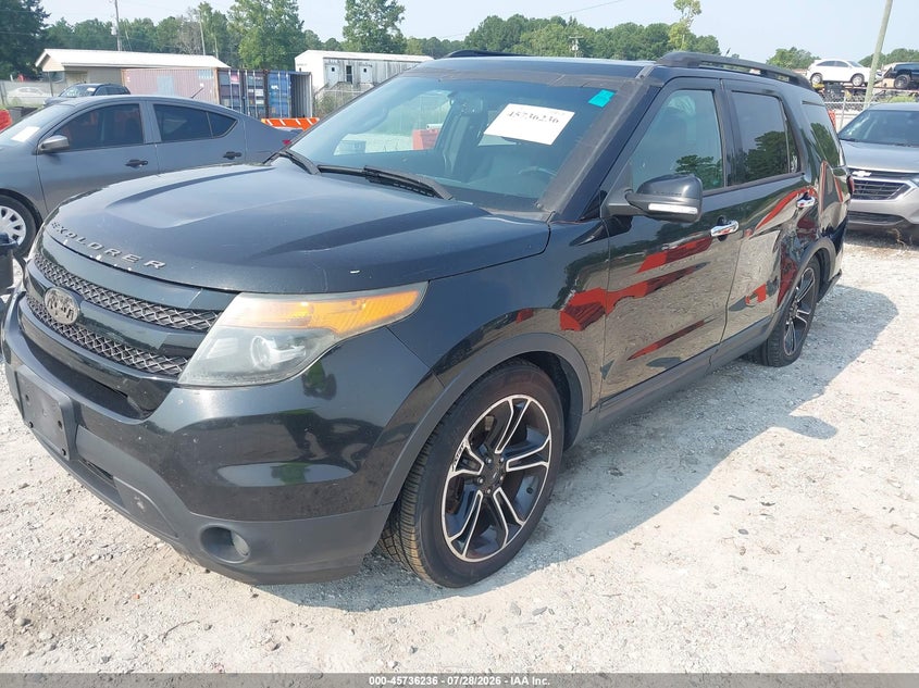 2014 FORD EXPLORER auction photo 2