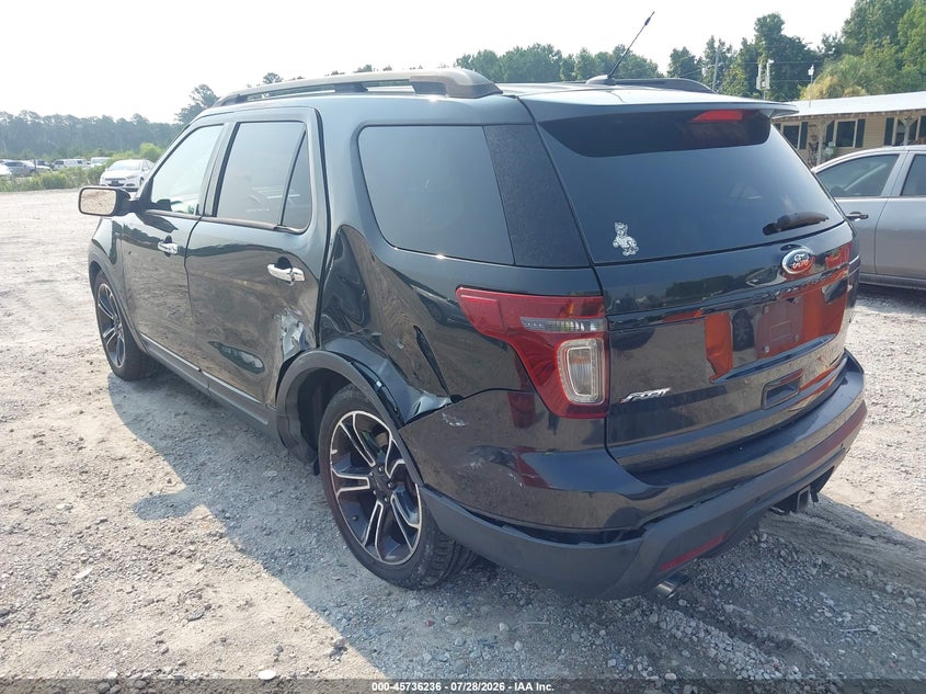 2014 FORD EXPLORER auction photo 3