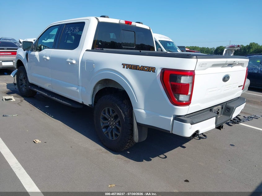 Vin: 1ftew1e84nfa02430, lot: 46234941, ford f-150 tremor 20223