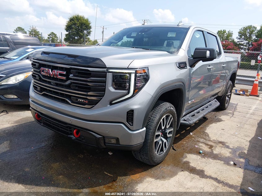 Vin: 3gtuuee85sg148869, lot: 46234945, gmc sierra 1500 4wd  short box at4 20252