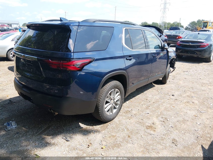 Vin: 1gnevmkw9nj164632, lot: 46234964, chevrolet traverse awd 2fl cloth 20224