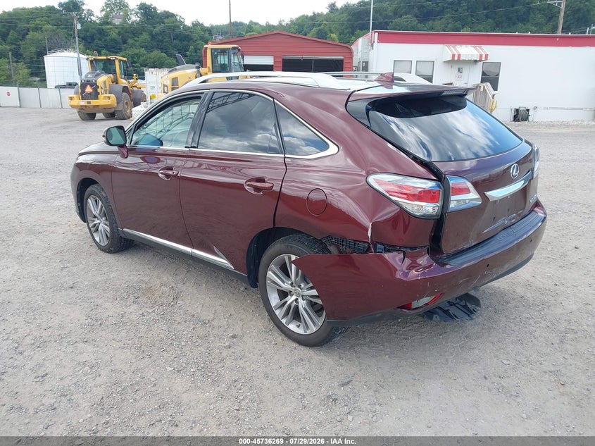 Vin: 2t2bk1ba2fc261011, lot: 46234973, lexus rx 350 20153