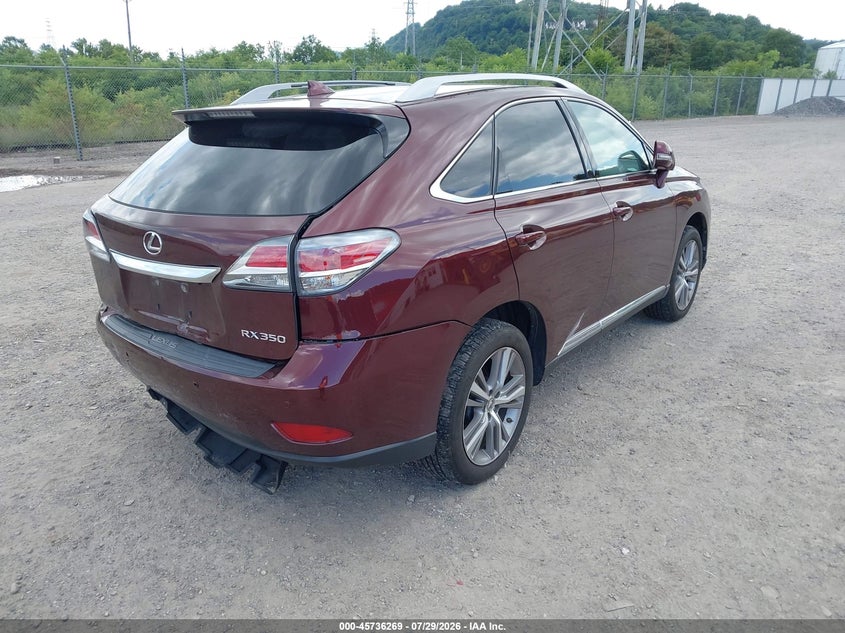 Vin: 2t2bk1ba2fc261011, lot: 46234973, lexus rx 350 20154