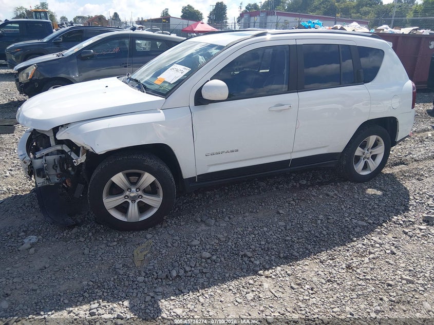 Vin: 1c4njdeb5fd168772, lot: 46234978, jeep compass high altitude edition 20152