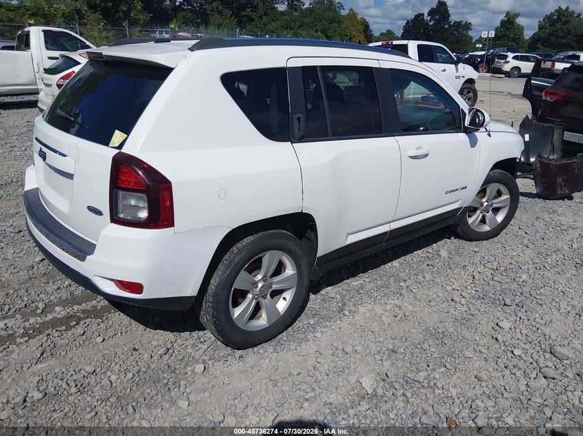 Vin: 1c4njdeb5fd168772, lot: 46234978, jeep compass high altitude edition 20154