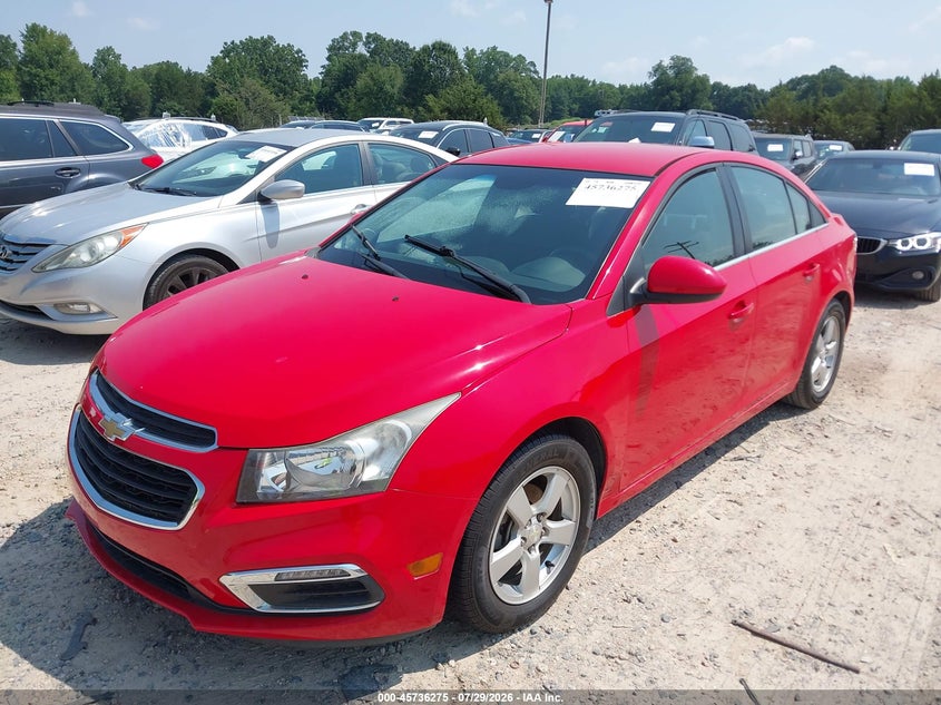 Vin: 1g1pc5sb0f7173253, lot: 46234979, chevrolet cruze 1lt auto 20152