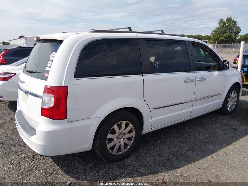 Vin: 2c4rc1bg8gr119414, lot: 46234981, chrysler town & country touring 20164