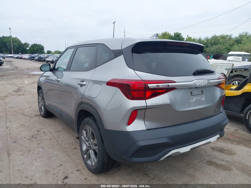 Vin: kndepcaa6n7252263, lot: 46234985, kia seltos lx 20223