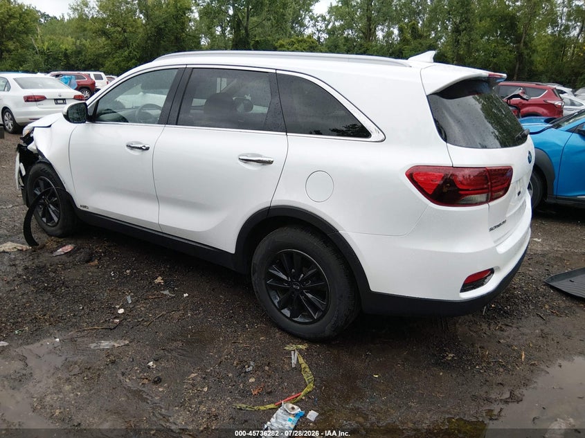 Vin: 5xypgda38kg458327, lot: 46234986, kia sorento 2.4l lx 20193