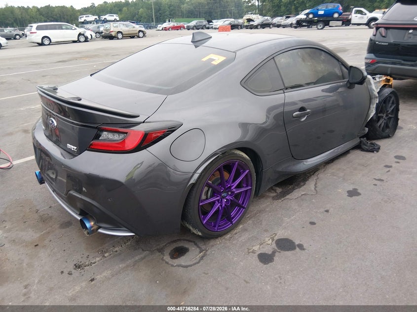 Vin: jf1zdbf12n8700348, lot: 46234988, subaru brz limited 20224