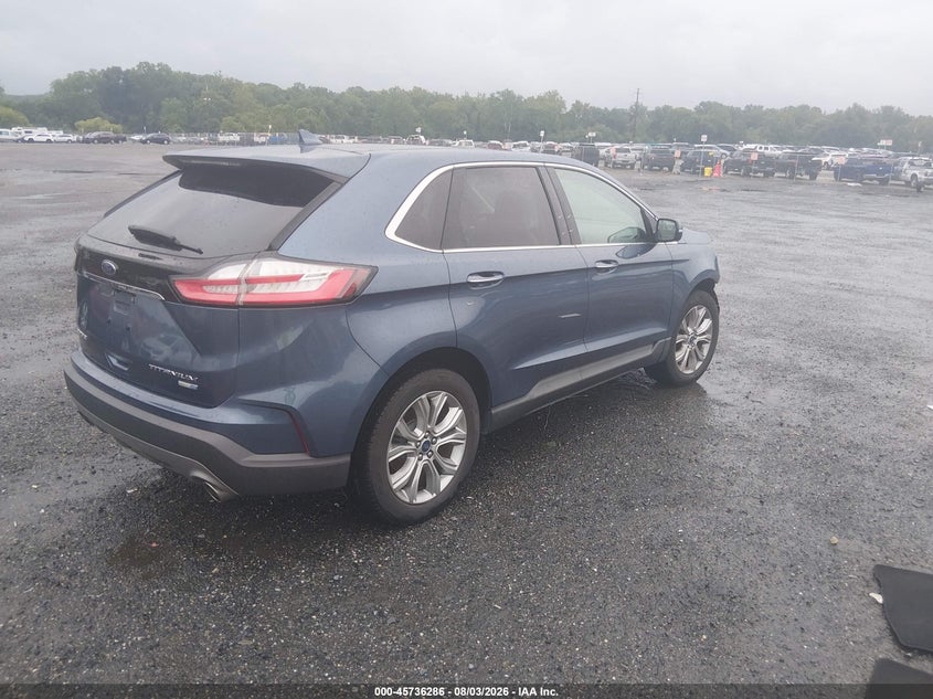 Vin: 2fmpk4k91kbc25066, lot: 46234990, ford edge titanium 20194