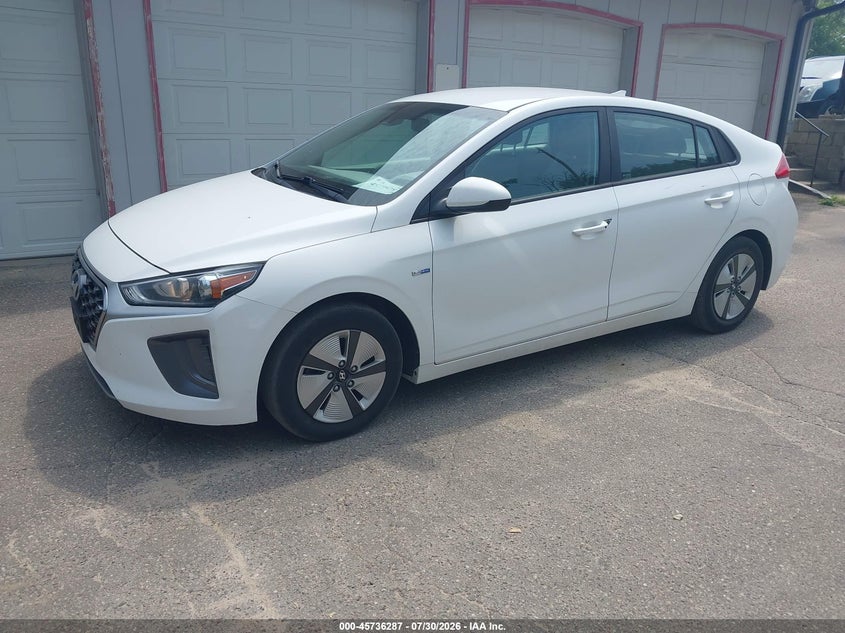Vin: kmhc65lc4lu220393, lot: 46234991, hyundai ioniq hybrid blue 20202