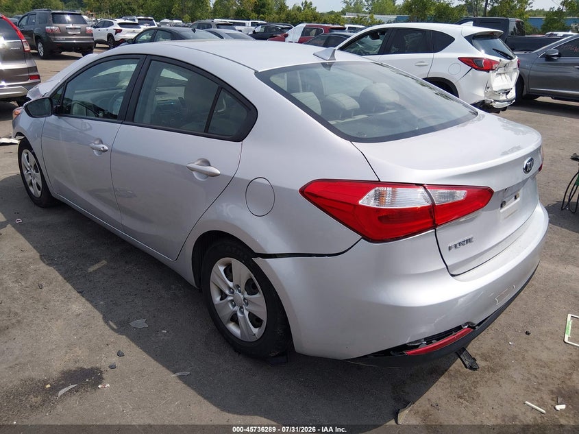 Vin: knafx4a68f5365762, lot: 46234993, kia forte lx 20153