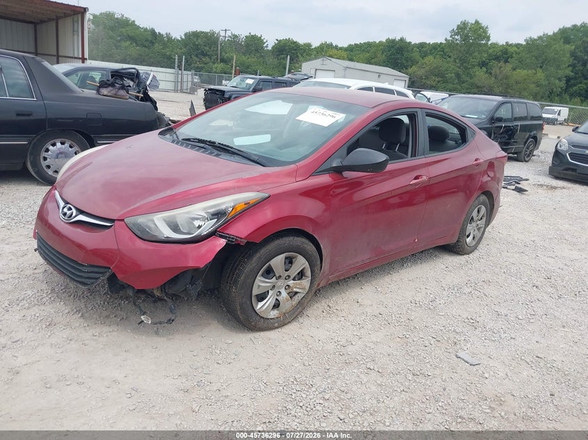 Vin: 5npdh4ae3gh771674, lot: 46235000, hyundai elantra se 20162